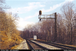 C&O Railway signal: EE Afton (WAS)